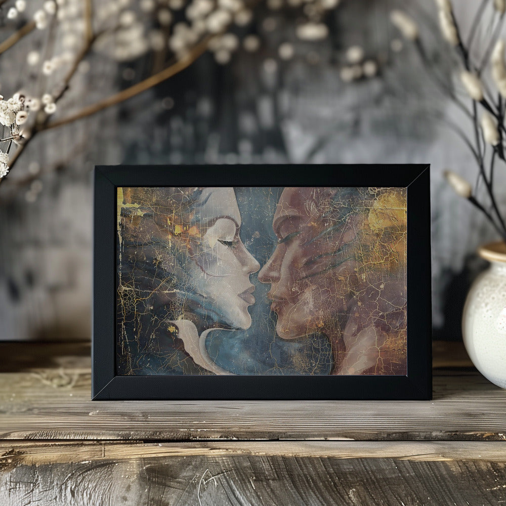 Plakat - Woman Portrait Abstract Art Illustration Wallart 36