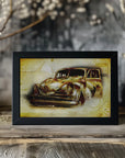 Plakat - Retro car Rusty