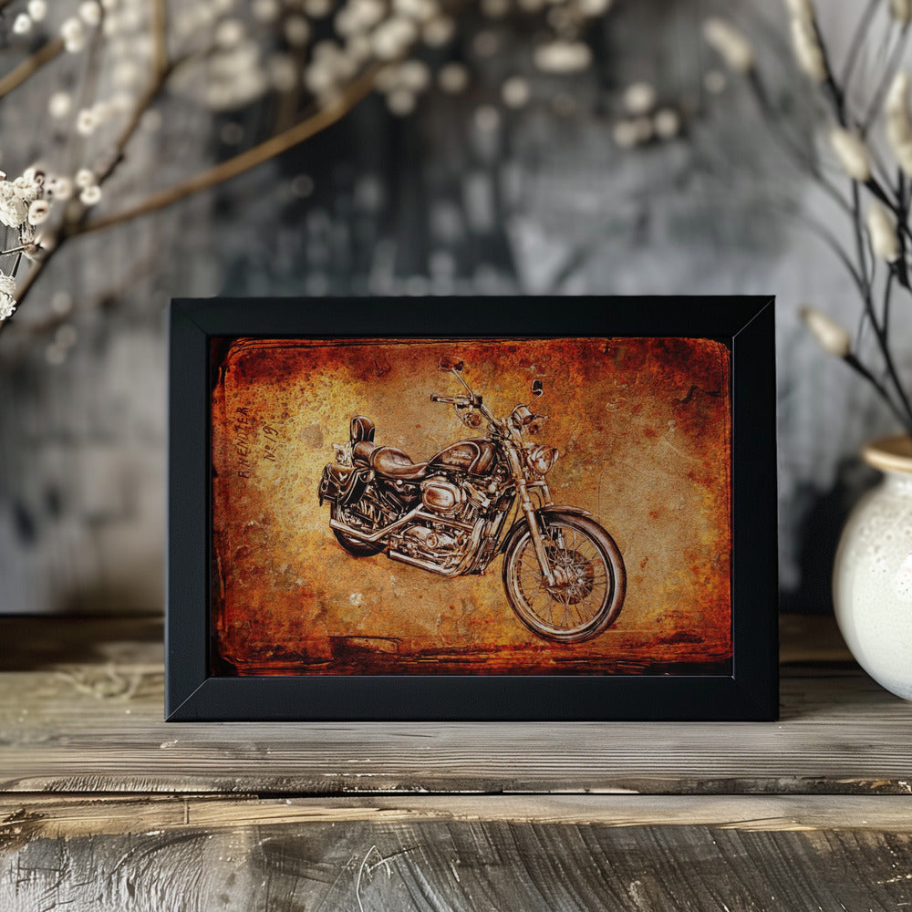 Poster - Motorbike vintage