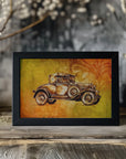 Poster - Classic Car - Sepia Illustration 81