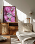 Poster - Pink ranunculus