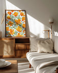 Poster - Watercolor California poppies