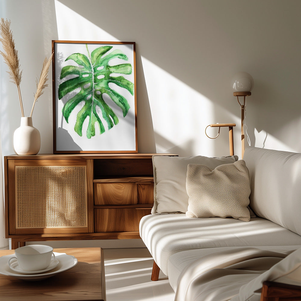 Poster - Monstera leaf