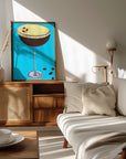 Poster - Espresso Martini Sky Blue