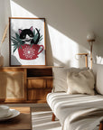 Poster - My cat Coco in a holiday mug