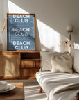 Plakat - Beach Club Tickets