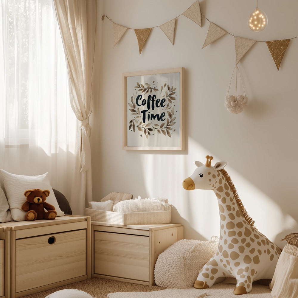 Plakat - Coffee time