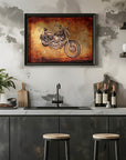 Poster - Motorbike vintage