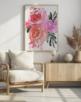 Poster - Maeko loose watercolor florals I