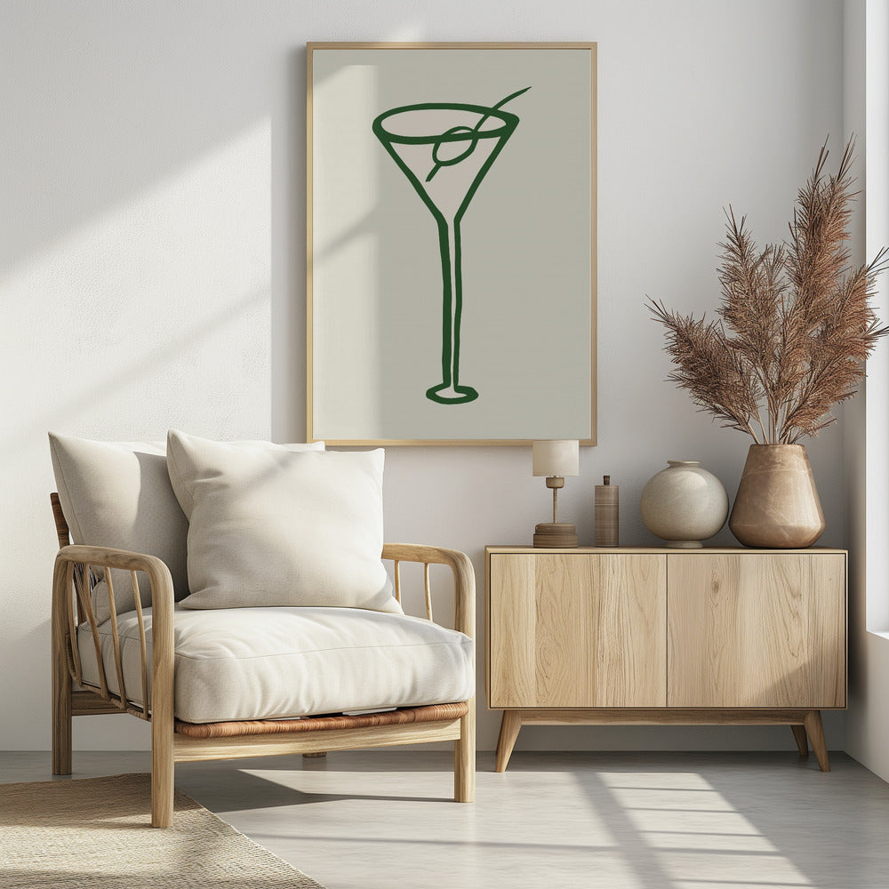 Poster - Cocktail Green