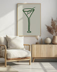 Poster - Cocktail Green