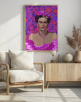 Poster - Frida in Purple