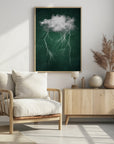 Poster - Emerald Night Thunderstorm