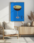 Poster - Espresso Martini Blue