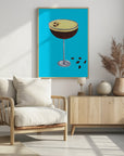 Poster - Espresso Martini Sky Blue