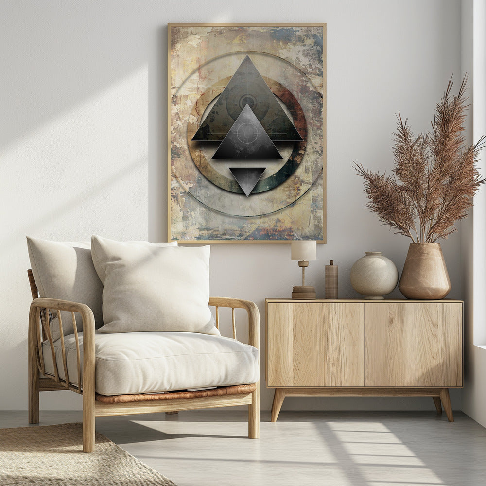 Plakat - Geometric Vintage Art 11