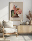 Plakat - Geometric Vintage Art 13