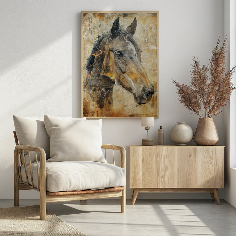 Plakat - Horse Illustration 07