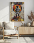 Plakat - Astronaut Vintage Art Illustration Wallart 07