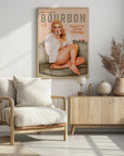 Plakat - Babes of Bourbon Vol 7 Sexy Vintage Whiskey Pinup Girl