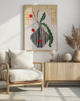 Plakat - Midcentury Ikebana Light