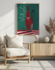 Plakat - Feline festive and fabulous