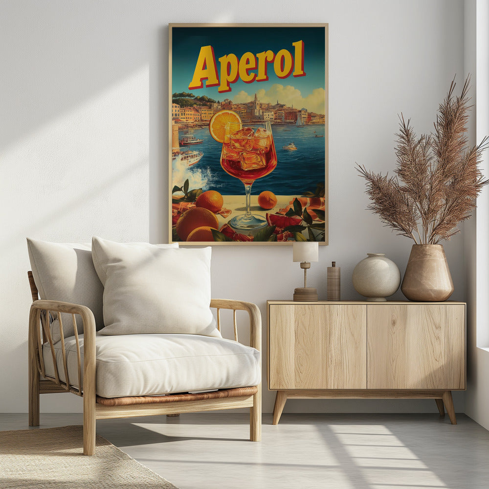 Plakat - Aperol Vintage Commercial