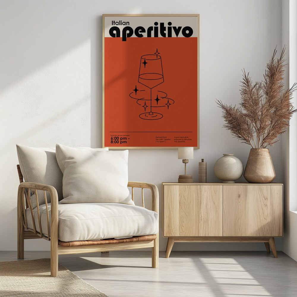 Plakat - Italian Aperitivo