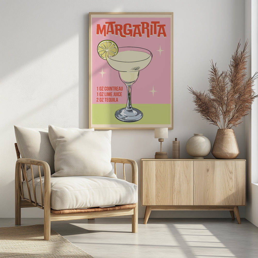 Plakat - Margarita Cocktail