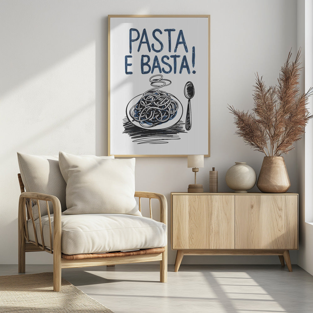 Plakat - Pasta e Basta