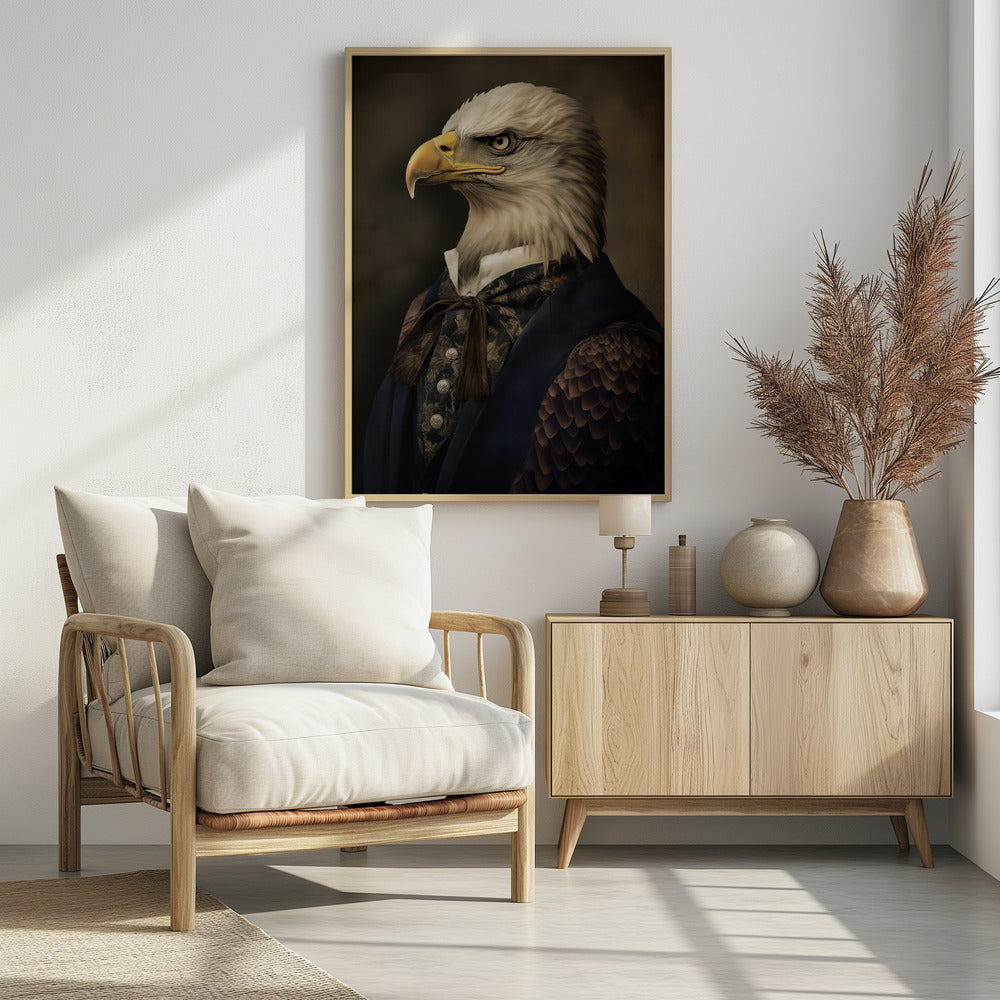 Plakat - Bald Eagle Portrait