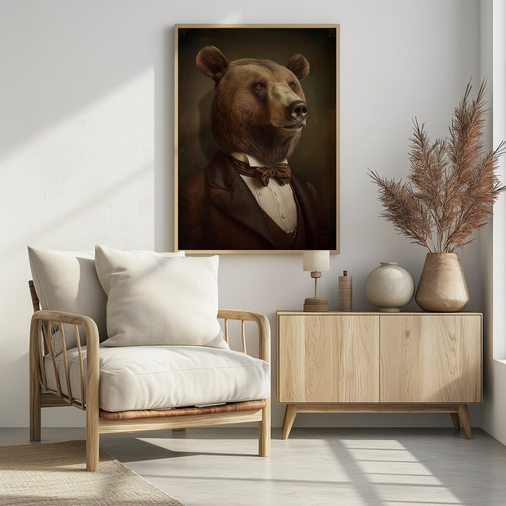 Plakat - Bear Portrait