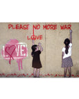 Plakat - Please no more war art