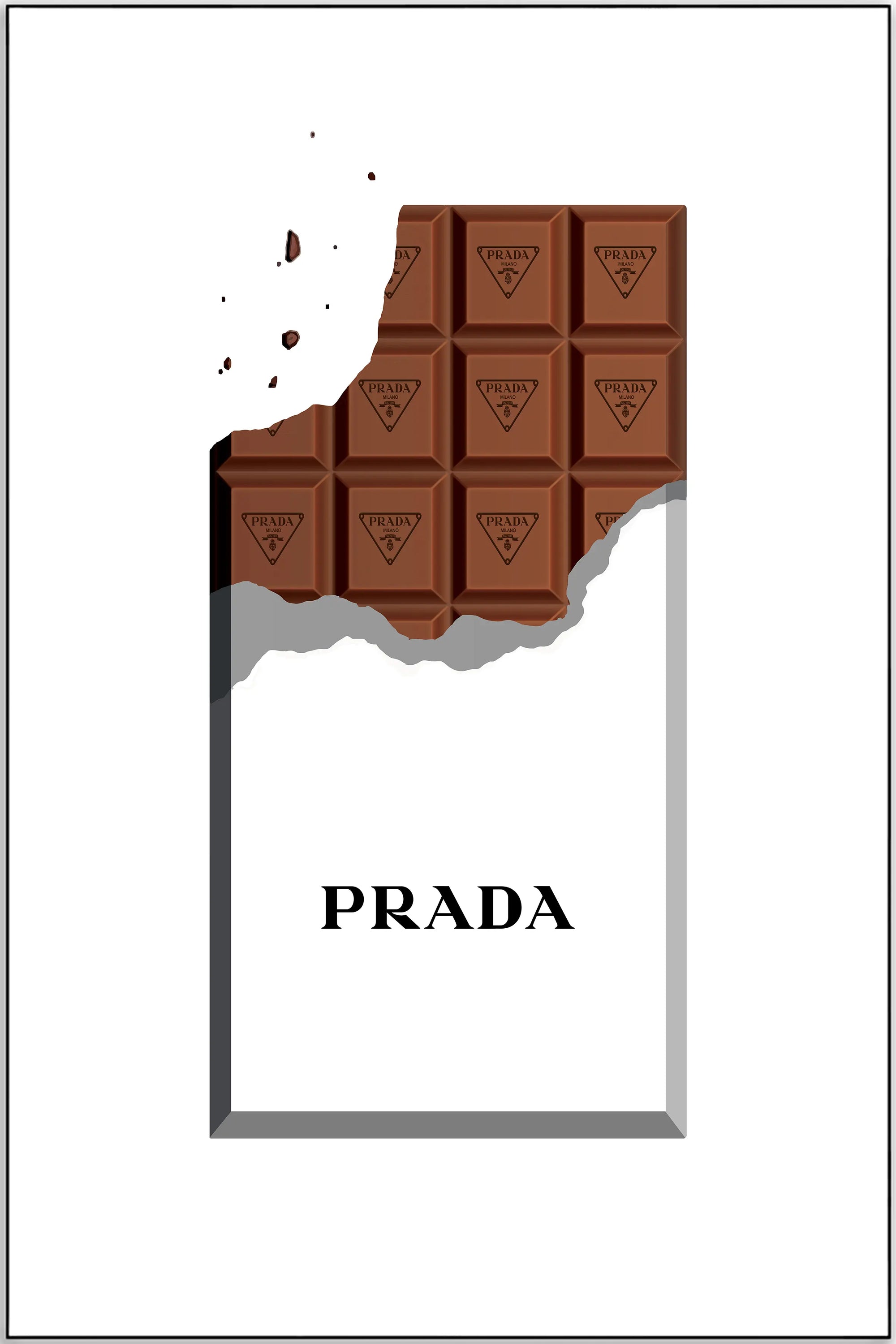 Poster - Prada chocolate bite