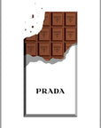 Poster - Prada chocolate bite