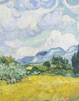 Poster - Wheat Field With Cypresses