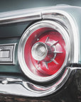 Poster - American classic car Galaxie 500 1964 Rear