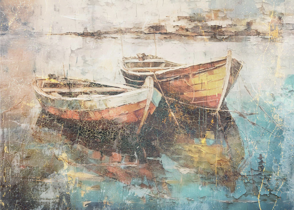 Plakat - Boats Sea Art Wallart