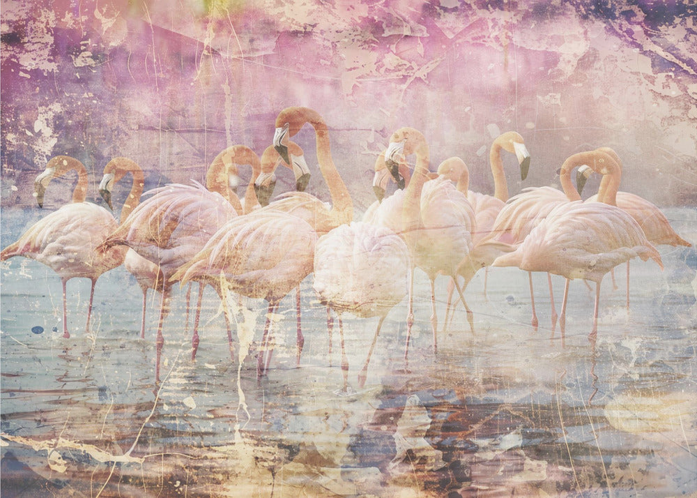 Plakat - Flamingo Wall Art 01