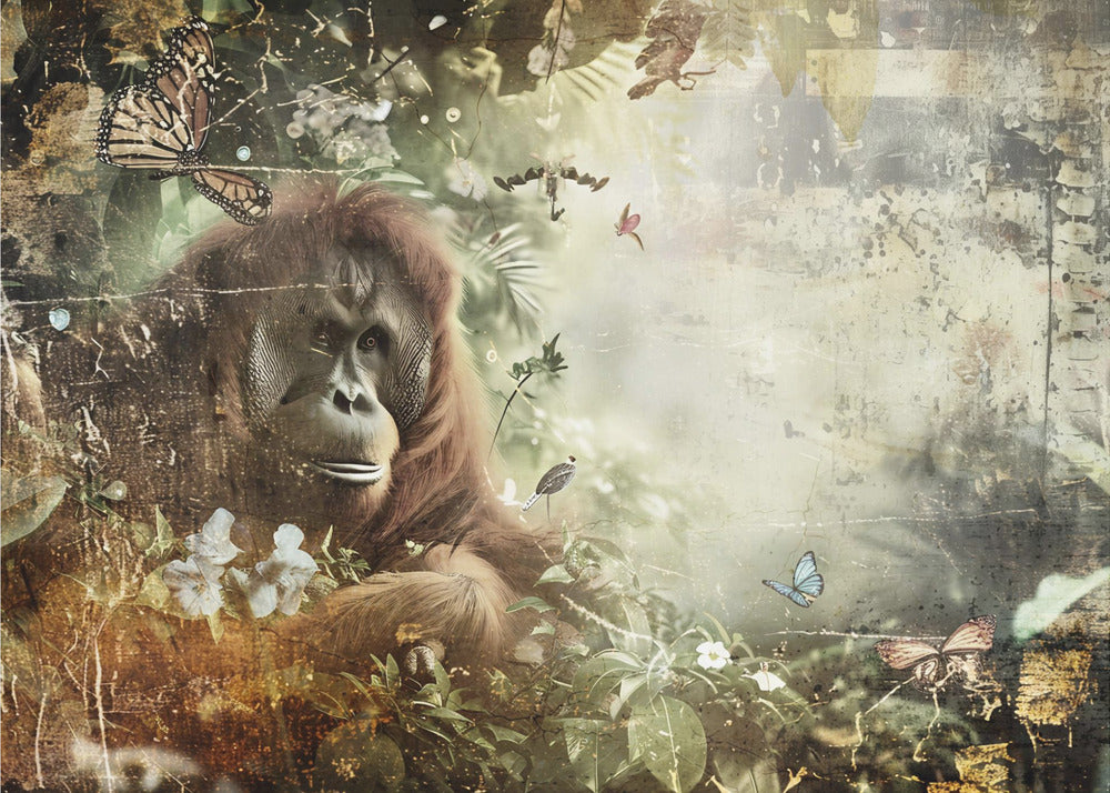 Plakat - Jungle Animals Art Illustration 03