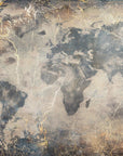 Poster - World Map Art Illustration 08