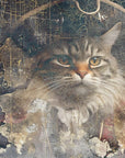 Plakat - Cat Animal Vintage Art Illustration Wallart 10