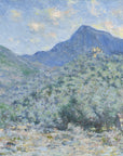 Poster - Claude Monet's Valle Buona, Near Bordighera (1884)