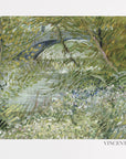 Plakat - River Bank In Springtime (1887) Horisontal