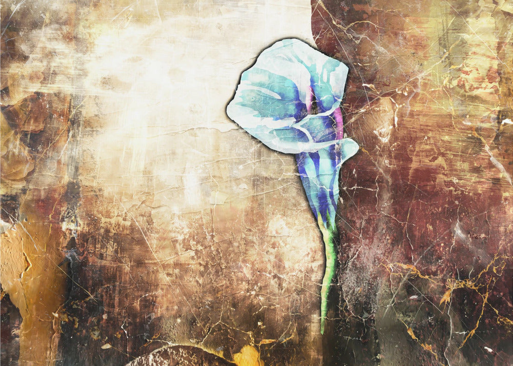 Poster - Flower Floral Art Vintage Style 1