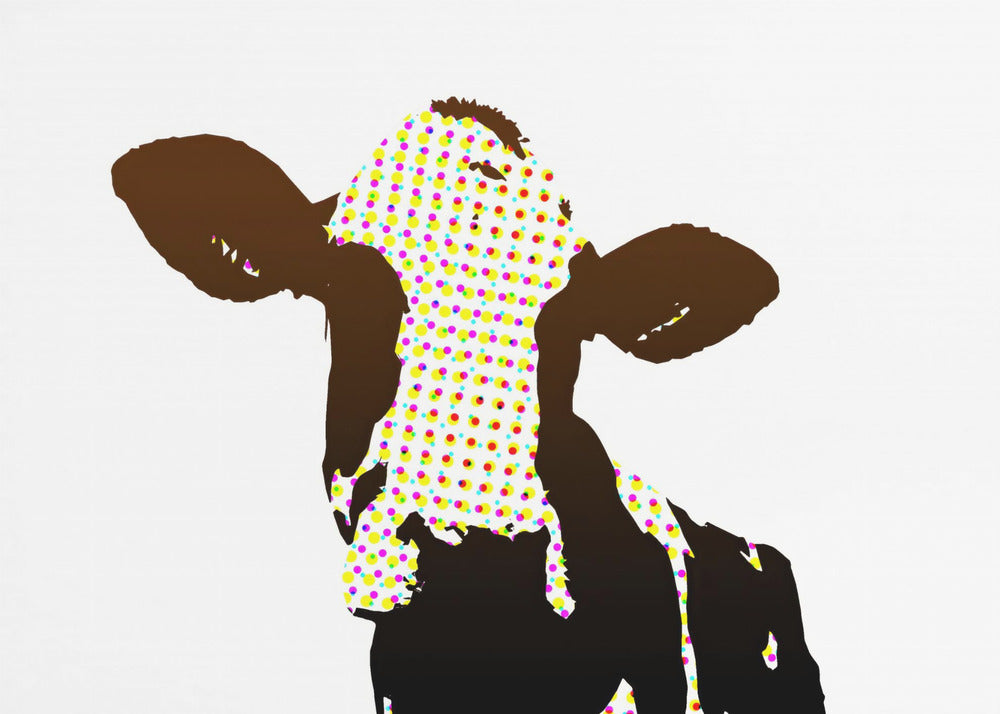 Plakat - Cow pop art 10