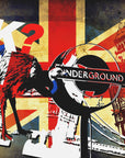 Plakat - London Collage 70