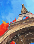 Poster - Paris Eiffel Tower 02