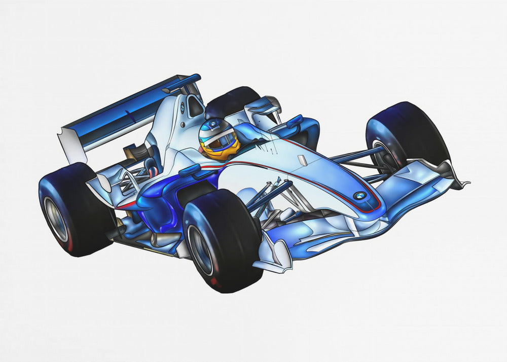 Plakat - Formula One Car 01