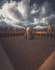 Plakat - Mosque under the clouds